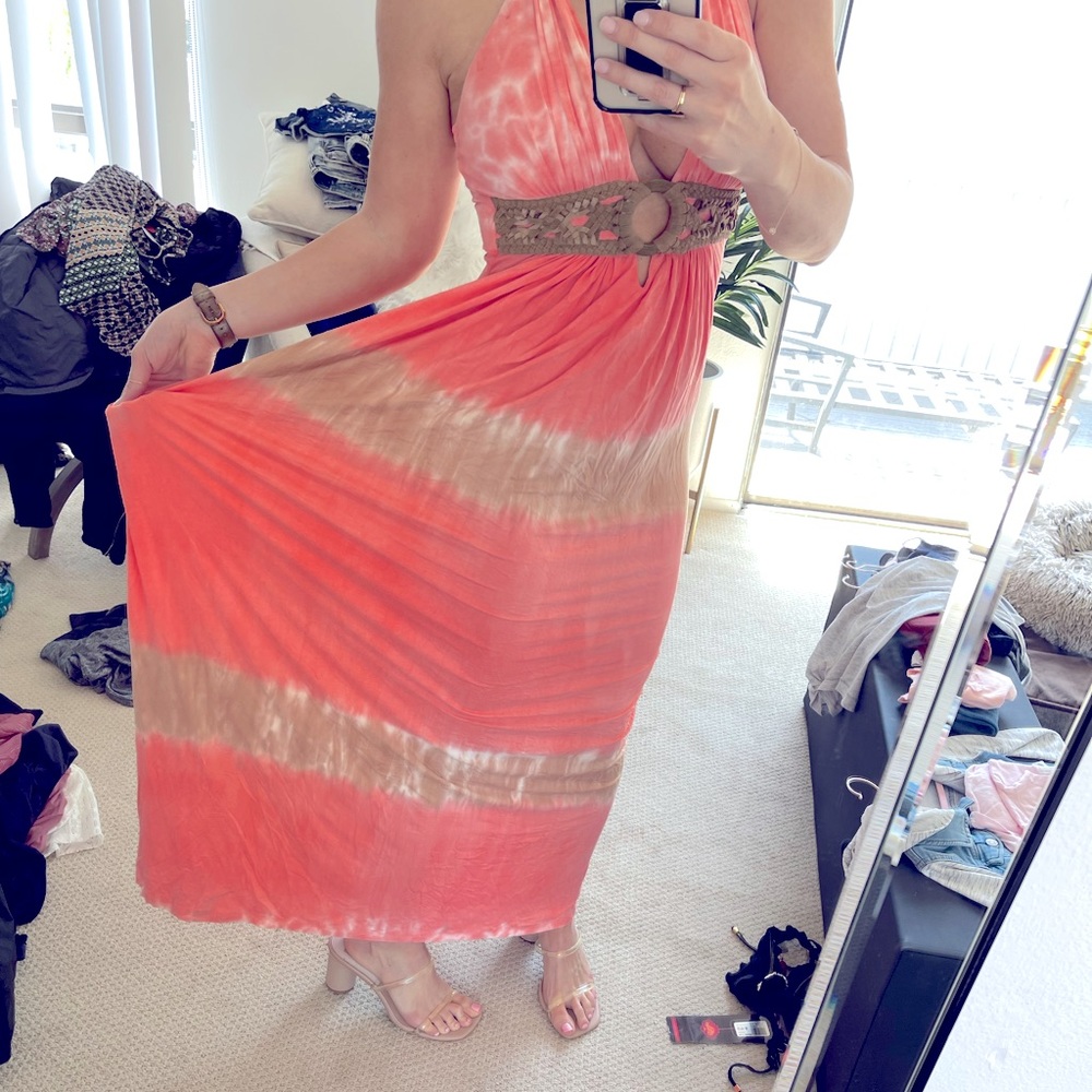 Sky Dress - tie die